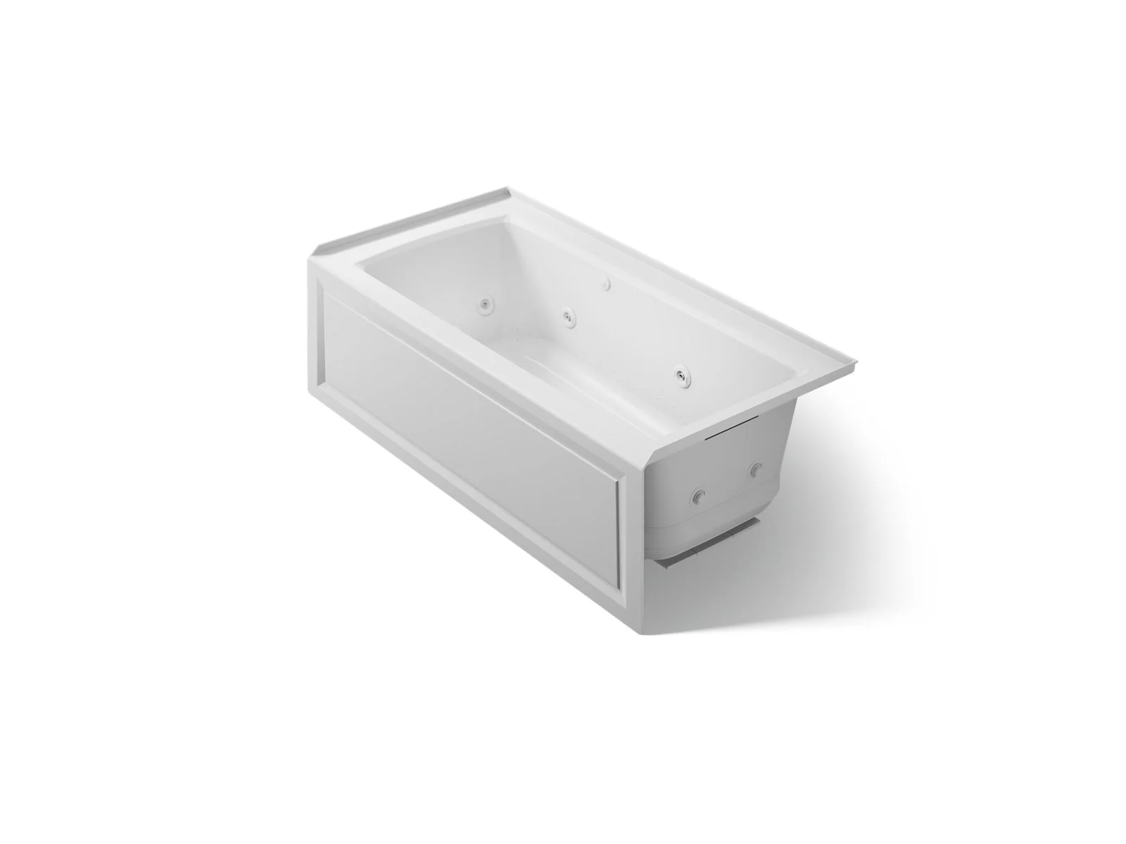 KOHLER K-1947-XGHRA Archer 60" x 30" alcove Heated BubbleMassage air bath and whirlpool, right drain - Image 17