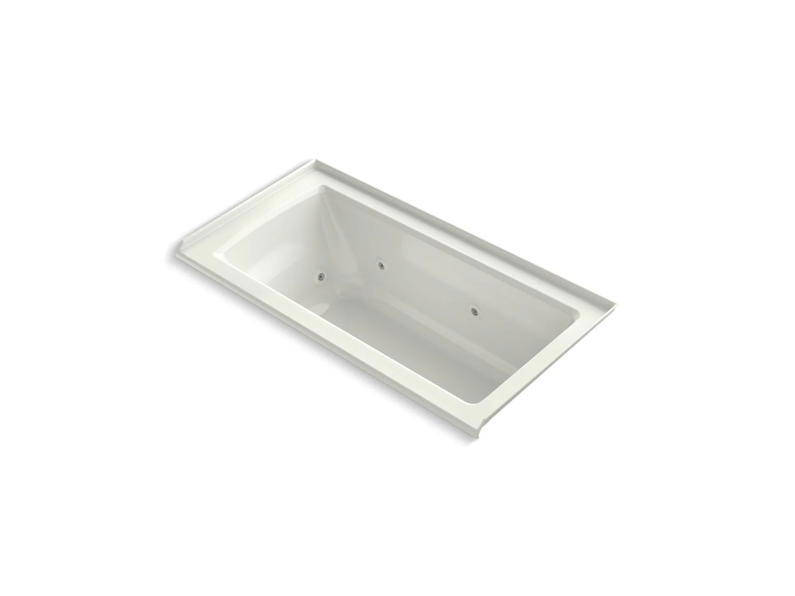 KOHLER K-1947-RH Archer 60" x 30" alcove heated whirlpool bath, right drain - Image 6