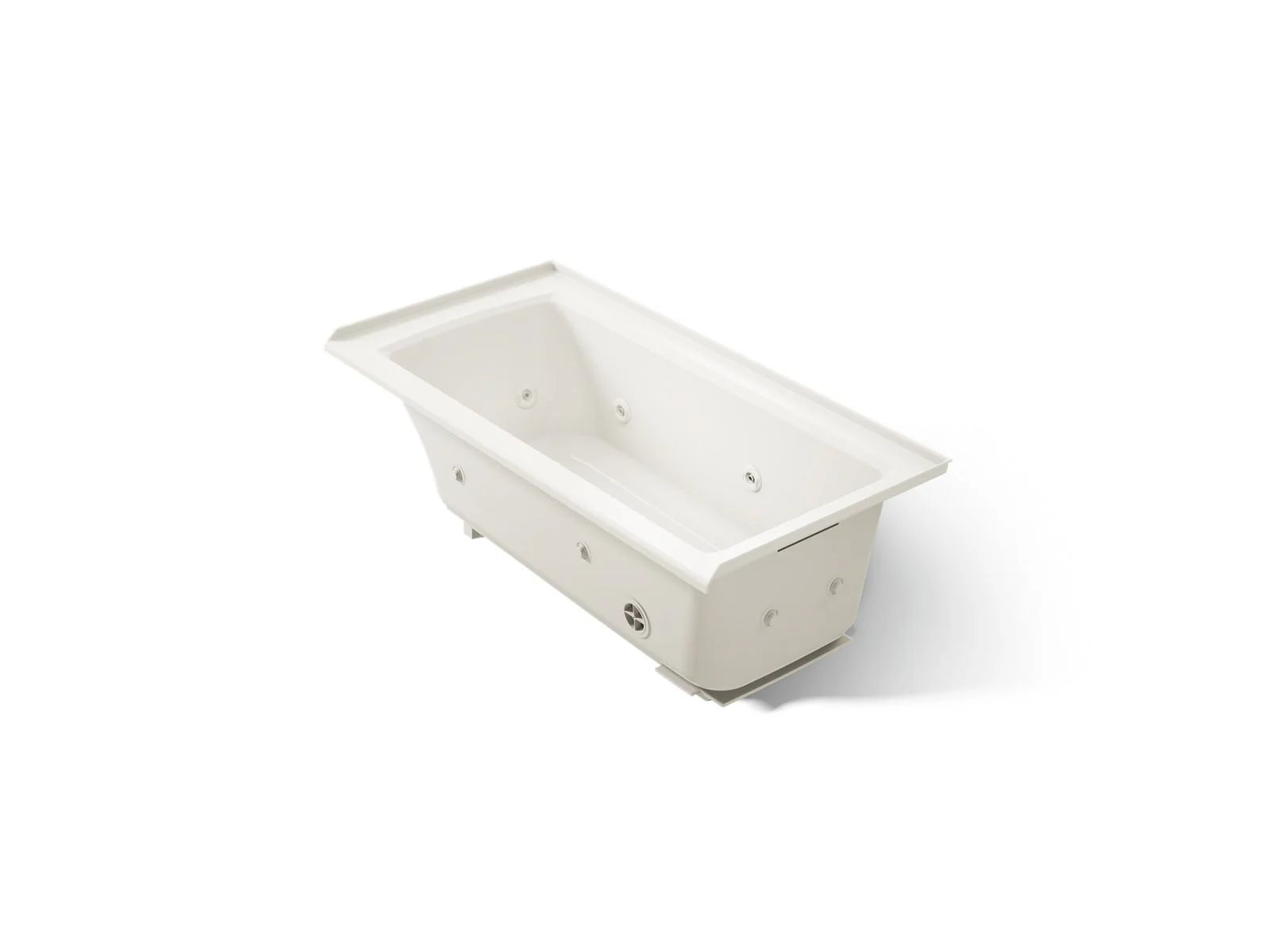 KOHLER K-1947-RH Archer 60" x 30" alcove heated whirlpool bath, right drain - Image 7