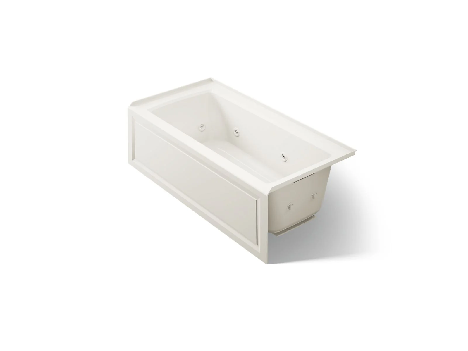 KOHLER K-1947-RA Archer 60" x 30" alcove whirlpool bath, right drain - Image 22