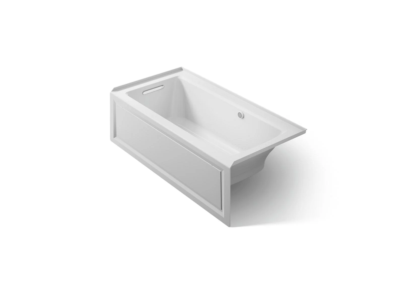 KOHLER K-1947-GHLAW Archer 60" x 30" integral apron Heated BubbleMassage air bath with Bask heated surface and left-hand drain - Image 12