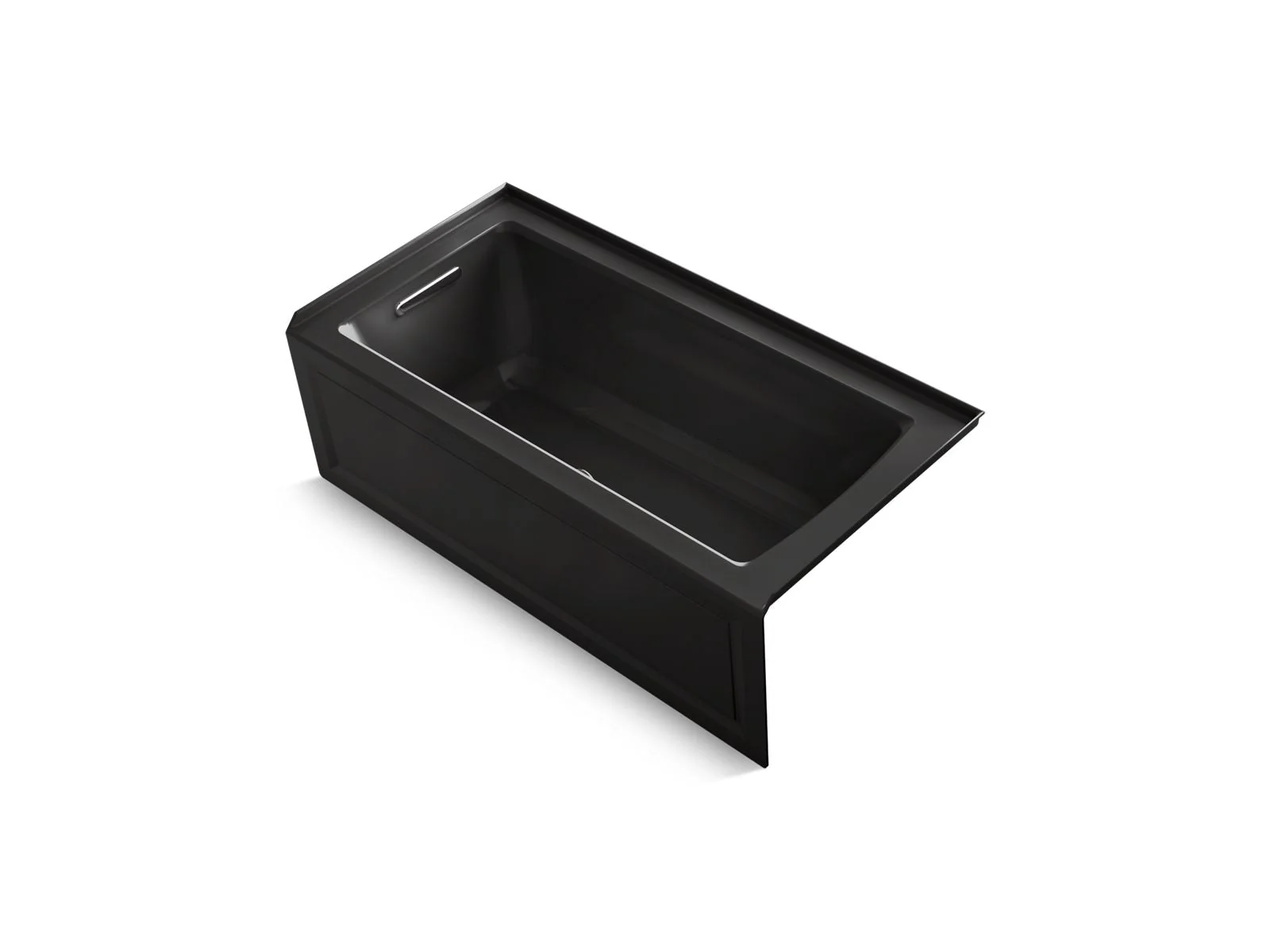 KOHLER K-1947-GHLAW Archer 60" x 30" integral apron Heated BubbleMassage air bath with Bask heated surface and left-hand drain - Image 3