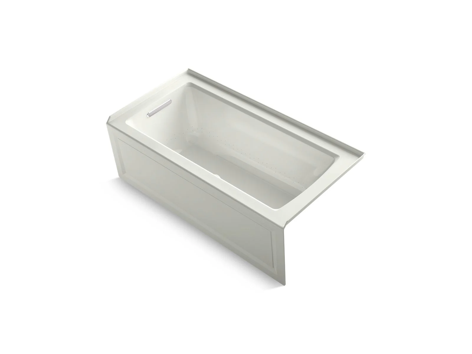 KOHLER K-1947-GHLAW Archer 60" x 30" integral apron Heated BubbleMassage air bath with Bask heated surface and left-hand drain - Image 6