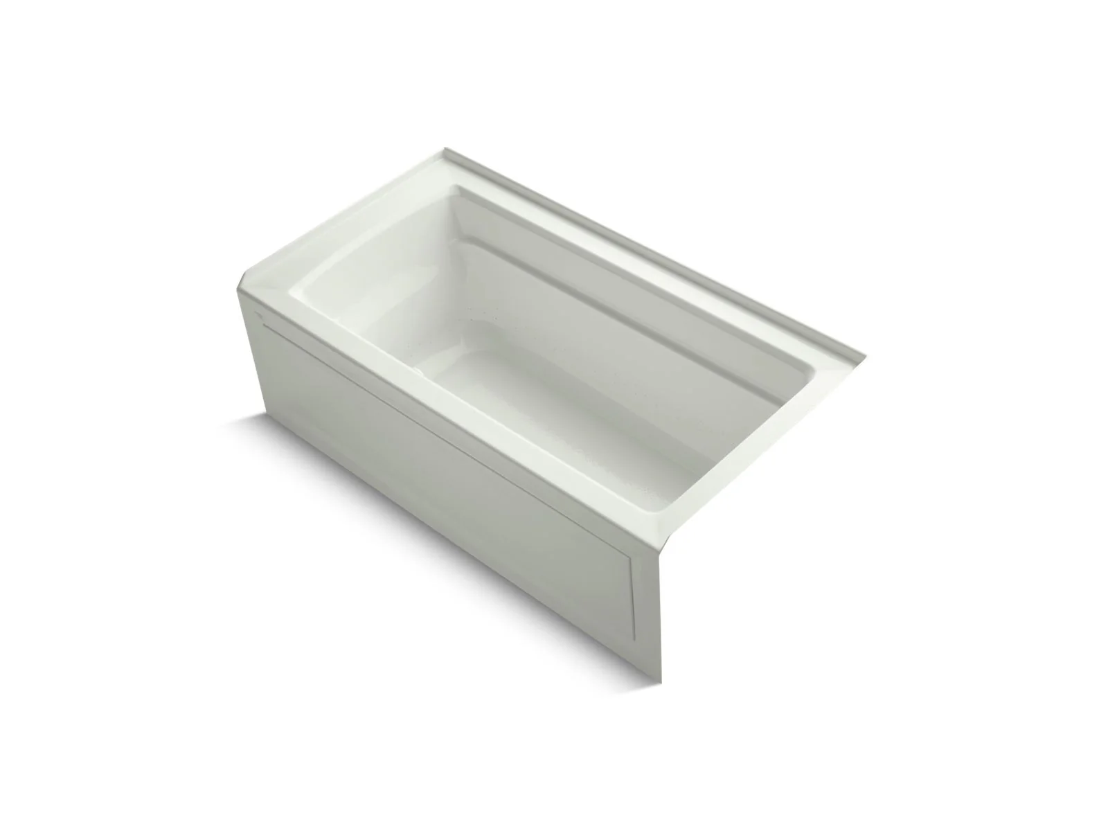 KOHLER K-1122-GHRA Archer 60" x 32" alcove Heated BubbleMassage air bath, right drain - Image 6
