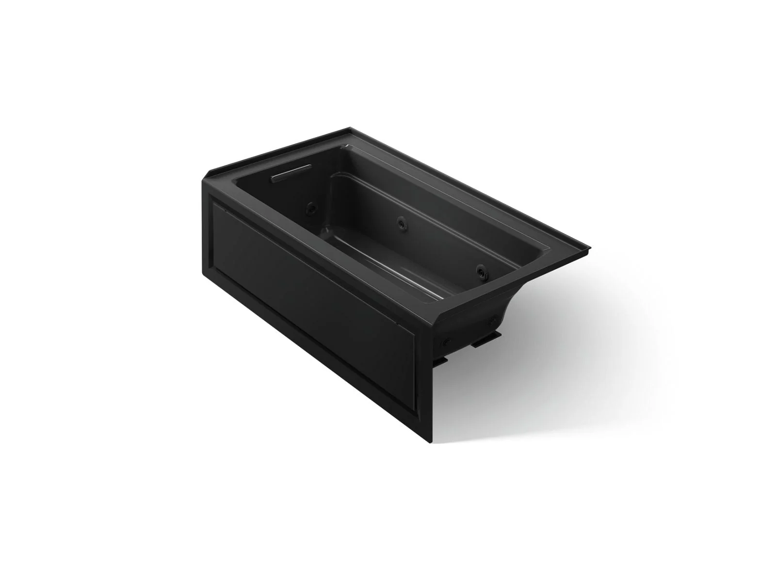 KOHLER K-1122-LA Archer 60" x 32" alcove whirlpool bath, left drain - Image 12