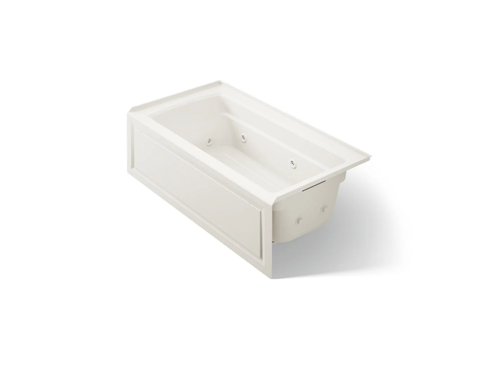 KOHLER K-1122-RA Archer 60" x 32" alcove whirlpool bath right drain - Image 12