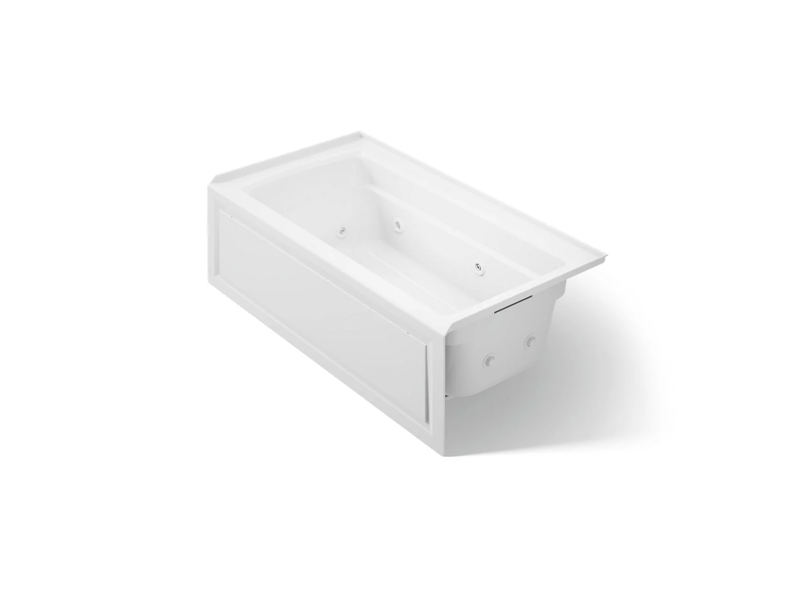 KOHLER K-1122-RA Archer 60" x 32" alcove whirlpool bath right drain - Image 17