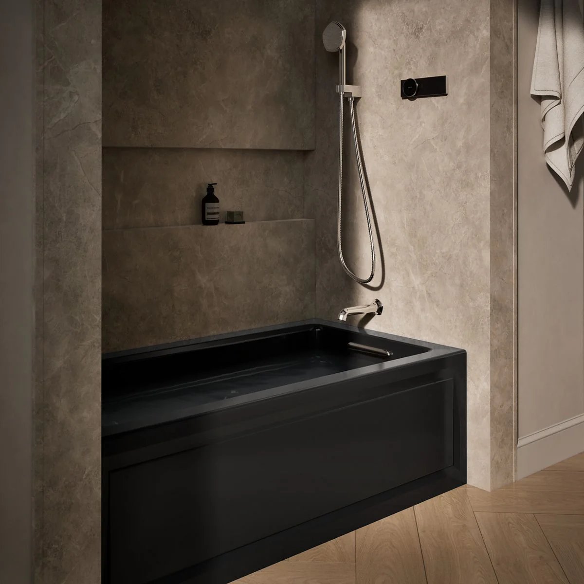 KOHLER K-1122-RA Archer 60" x 32" alcove whirlpool bath right drain - Image 24