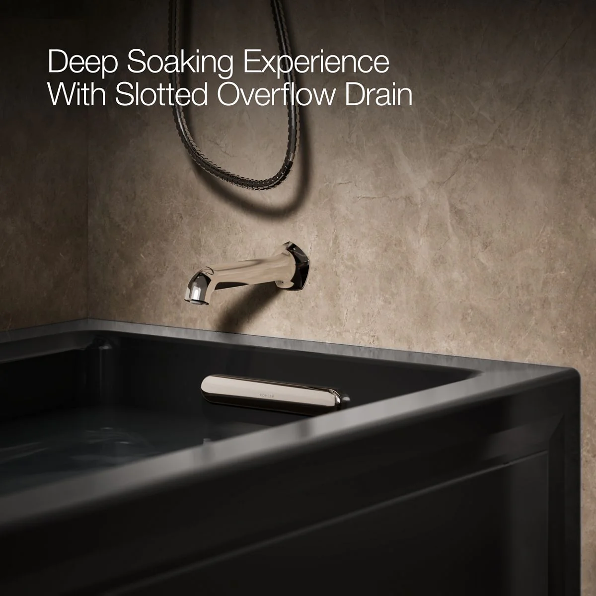 KOHLER K-1122-RA Archer 60" x 32" alcove whirlpool bath right drain - Image 25