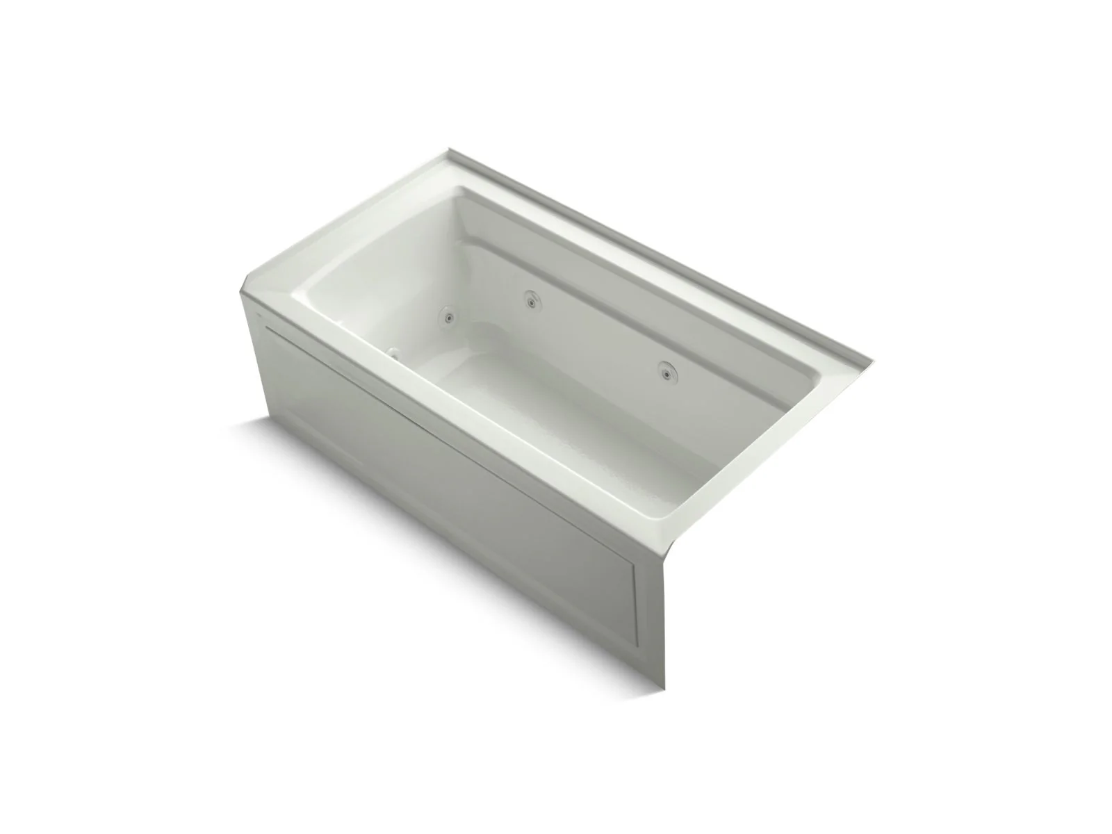 KOHLER K-1122-RA Archer 60" x 32" alcove whirlpool bath right drain - Image 6