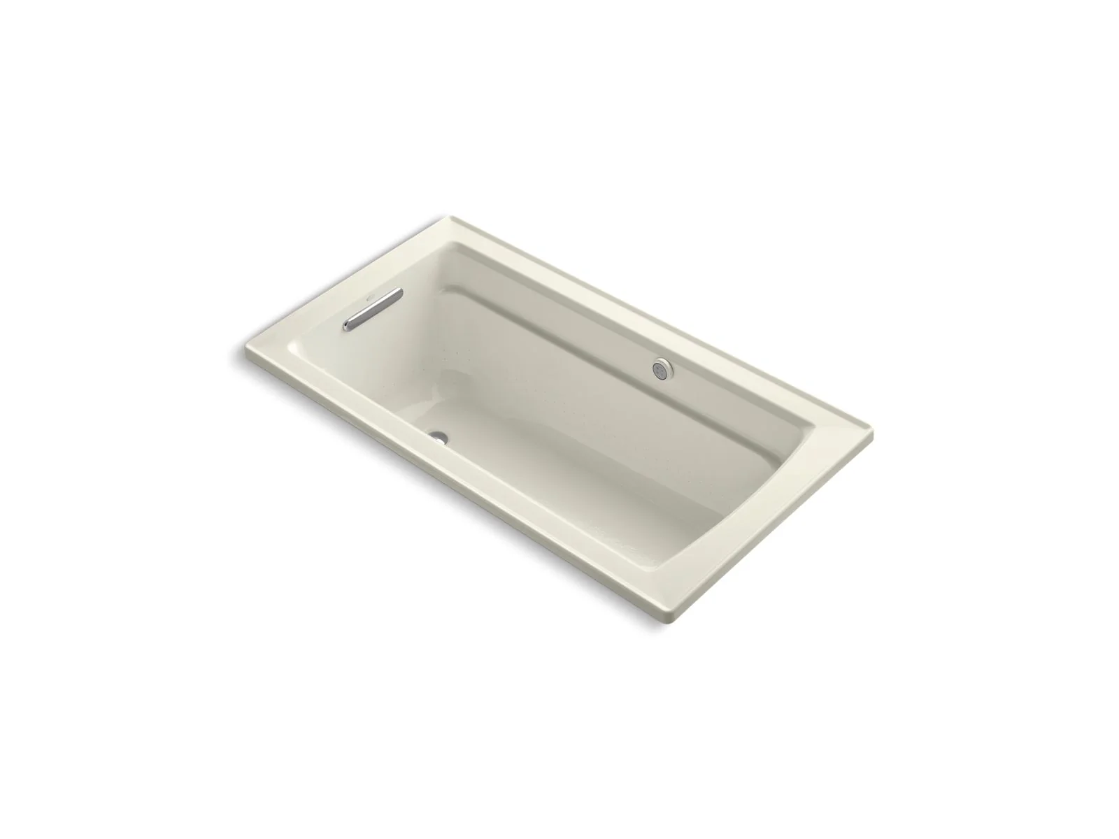 KOHLER K-1122-GH Archer 60" x 32" drop-in Heated BubbleMassage air bath - Image 5