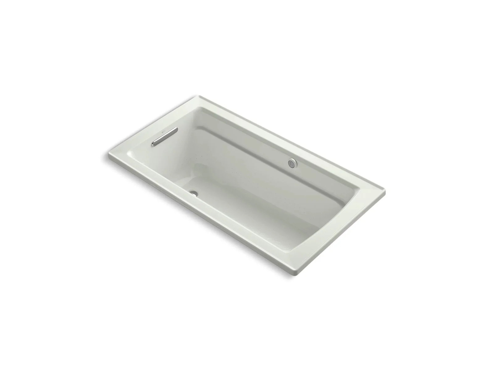 KOHLER K-1122-GH Archer 60" x 32" drop-in Heated BubbleMassage air bath - Image 6