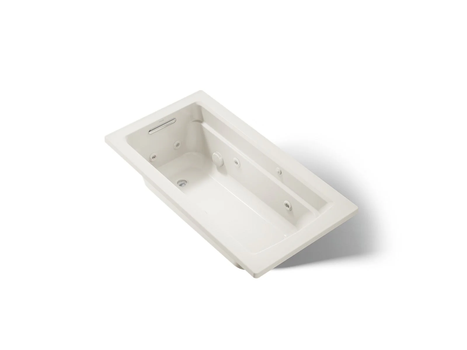 KOHLER K-1122-W1 Archer 60" x 32" drop-in whirlpool bath with and Bask heated surface - Image 19