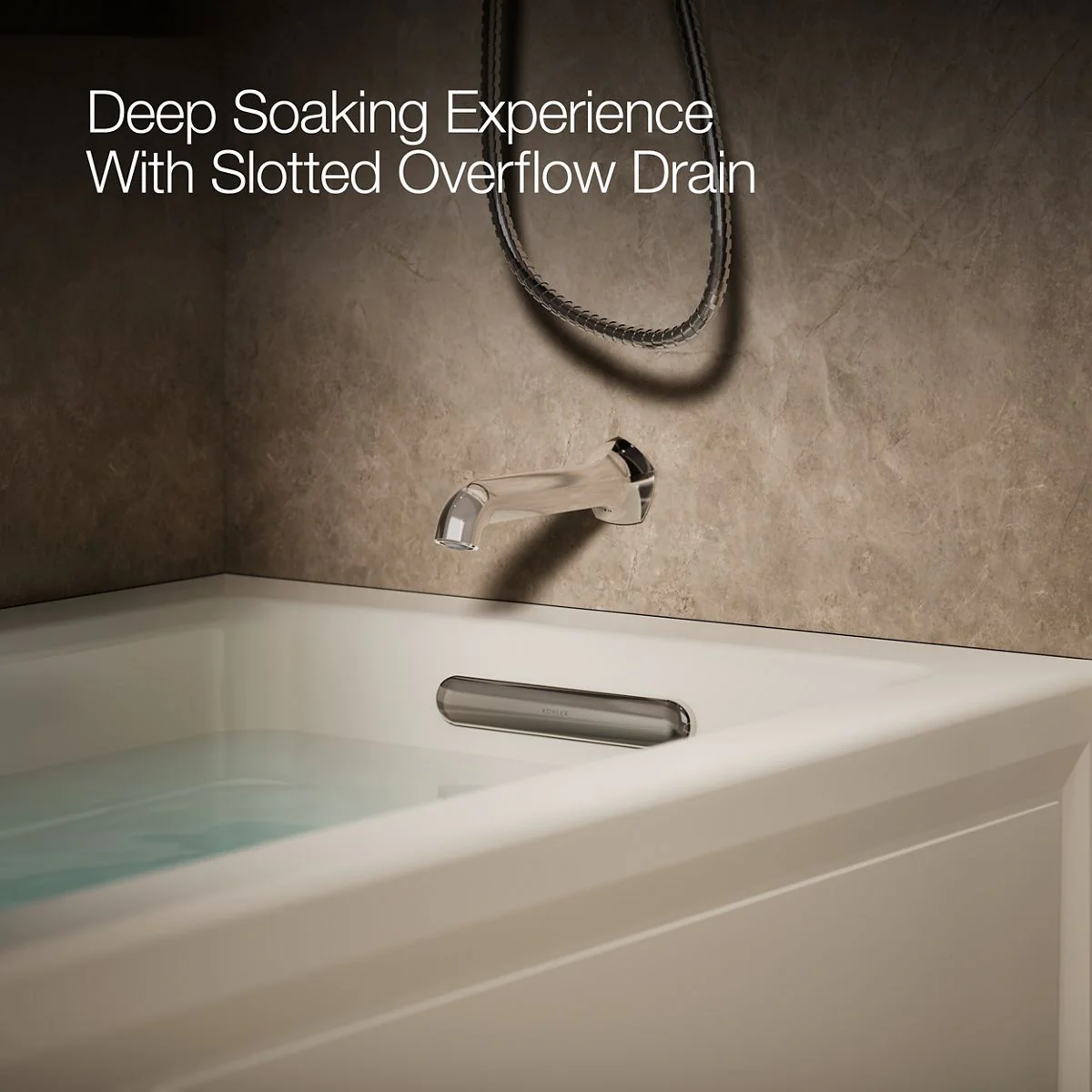 KOHLER K-1949-RA Archer 66" x 32" alcove whirlpool, right drain - Image 25