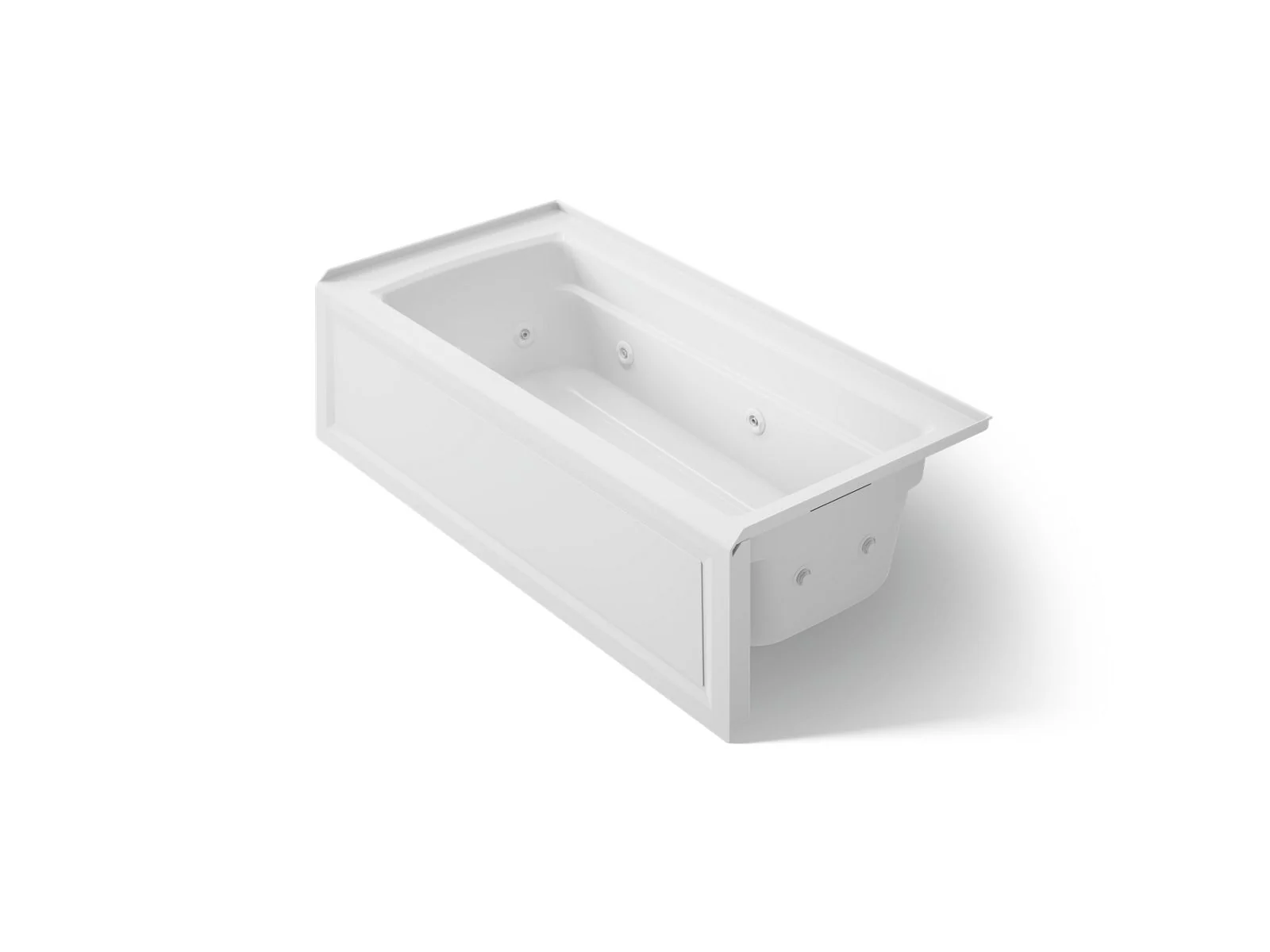 KOHLER K-1949-RA Archer 66" x 32" alcove whirlpool, right drain - Image 7