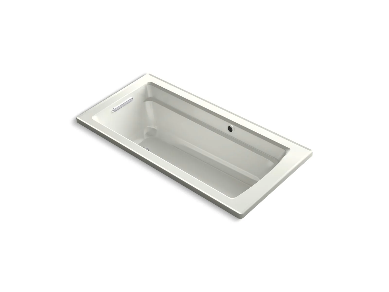 KOHLER K-1948-W1 Archer 66" x 32" drop-in bath with Bask heated surface - Image 6
