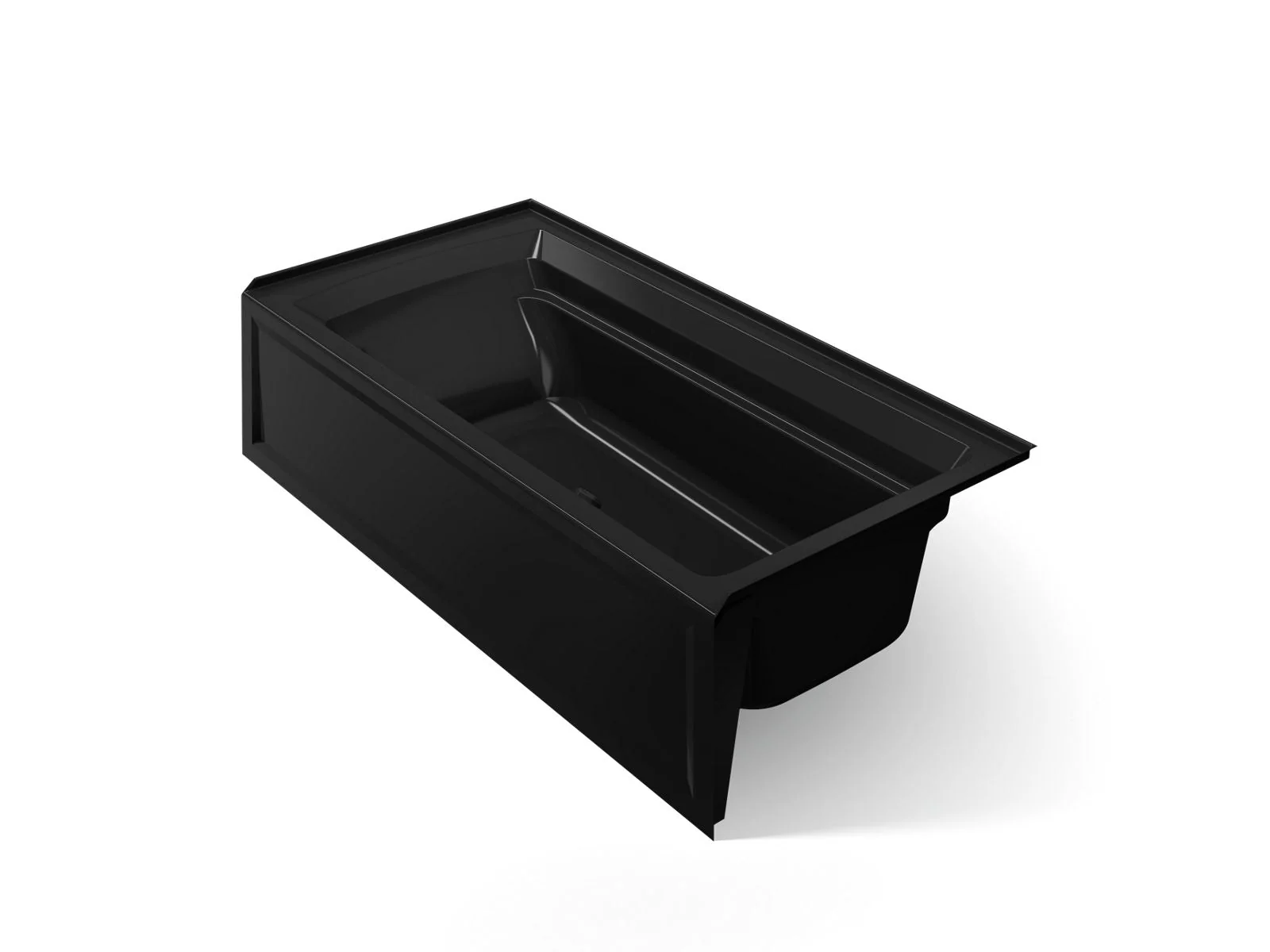 KOHLER K-1125-RAW Archer 72" x 36" alcove bath with Bask heated surface, alcove, right drain - Image 7