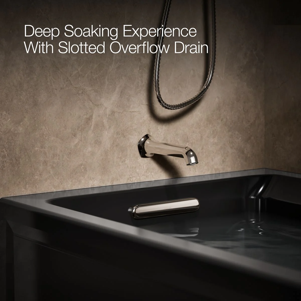 KOHLER K-1124-LAW Archer 72" x 36" alcove whirlpool bath with Bask heated surface, left drain - Image 15