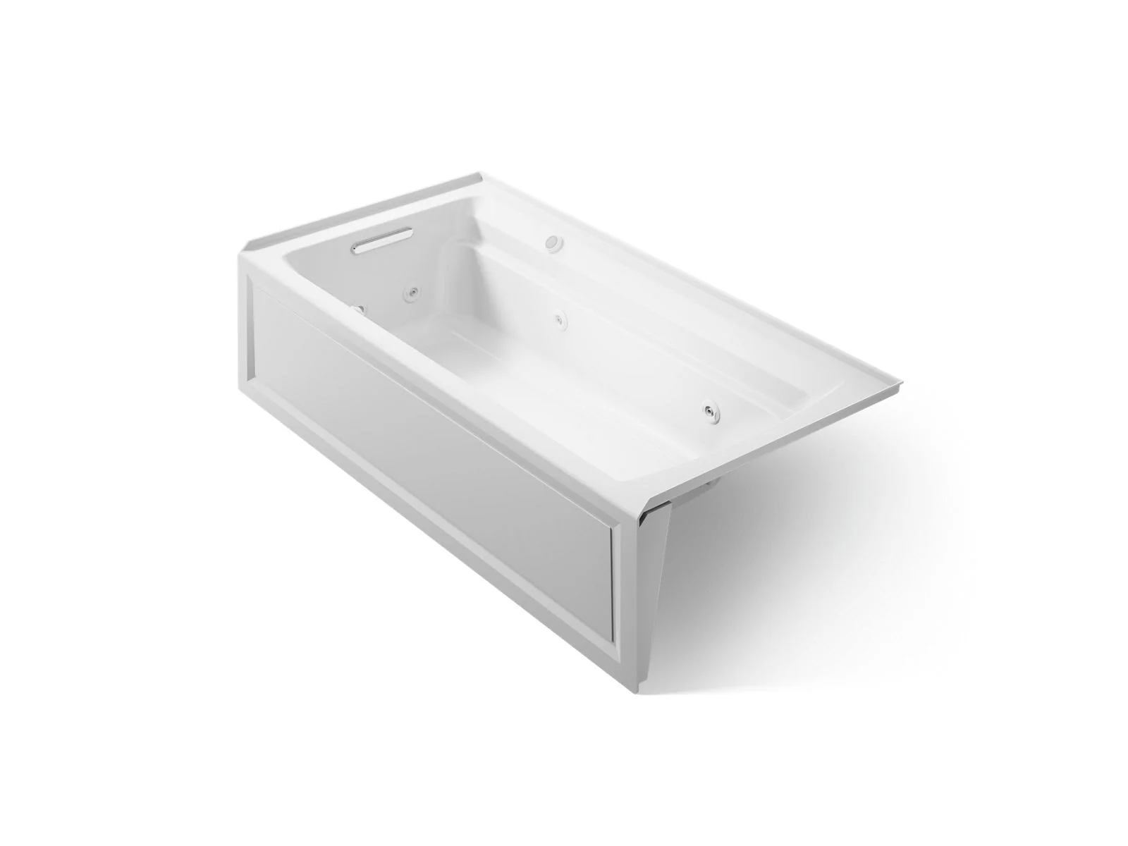 KOHLER K-1124-LAW Archer 72" x 36" alcove whirlpool bath with Bask heated surface, left drain - Image 17