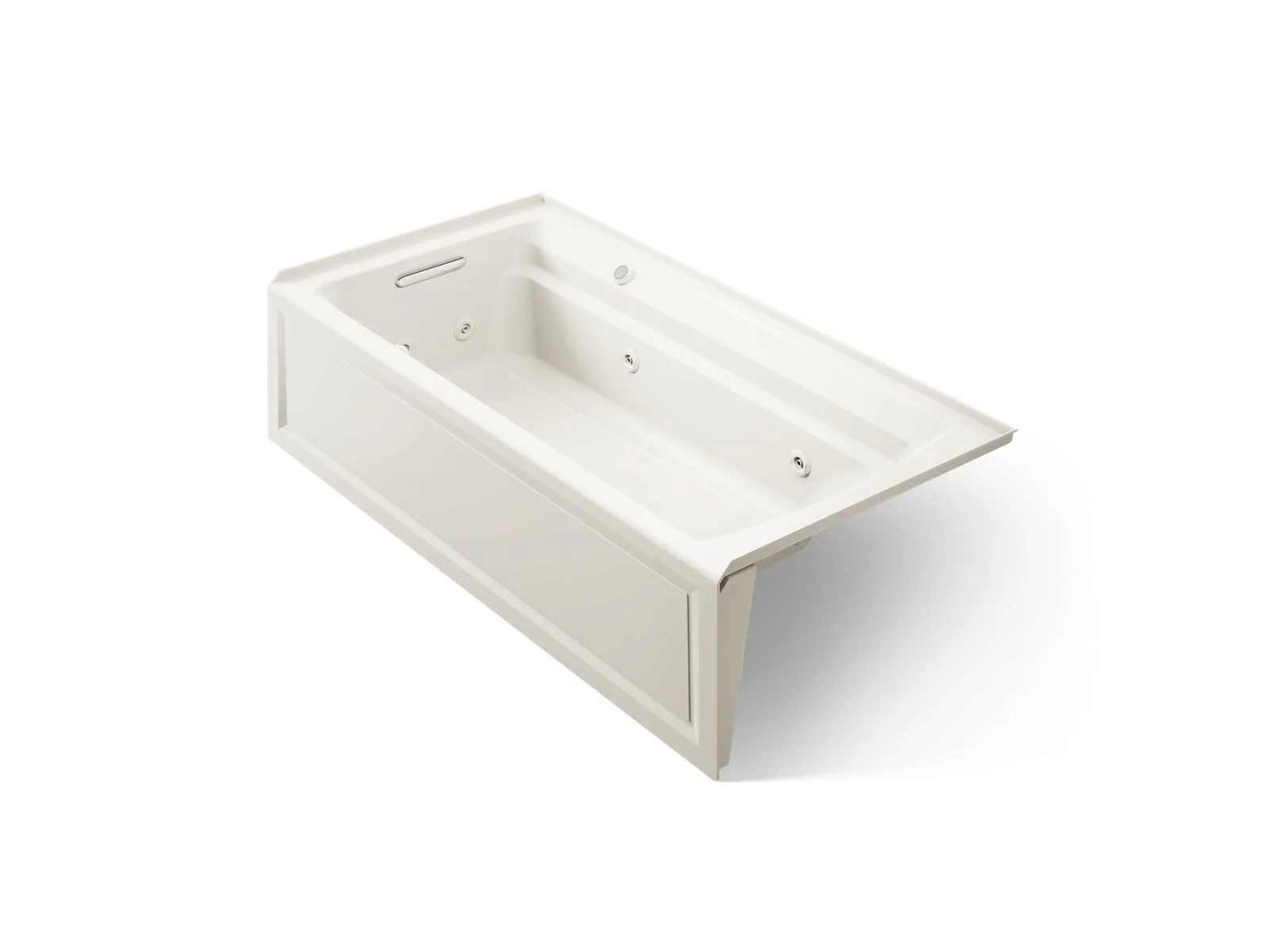 KOHLER K-1124-LAW Archer 72" x 36" alcove whirlpool bath with Bask heated surface, left drain - Image 22