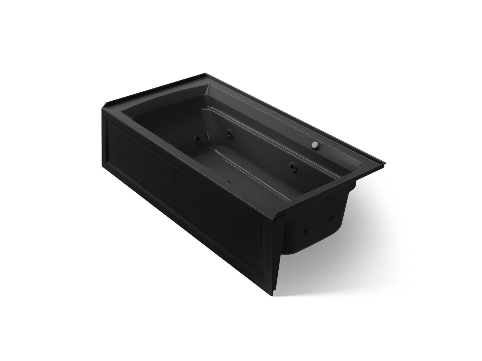 KOHLER K-1124-RAW Archer 72" x 36" alcove whirlpool bath with Bask heated surface, right drain - Image 12