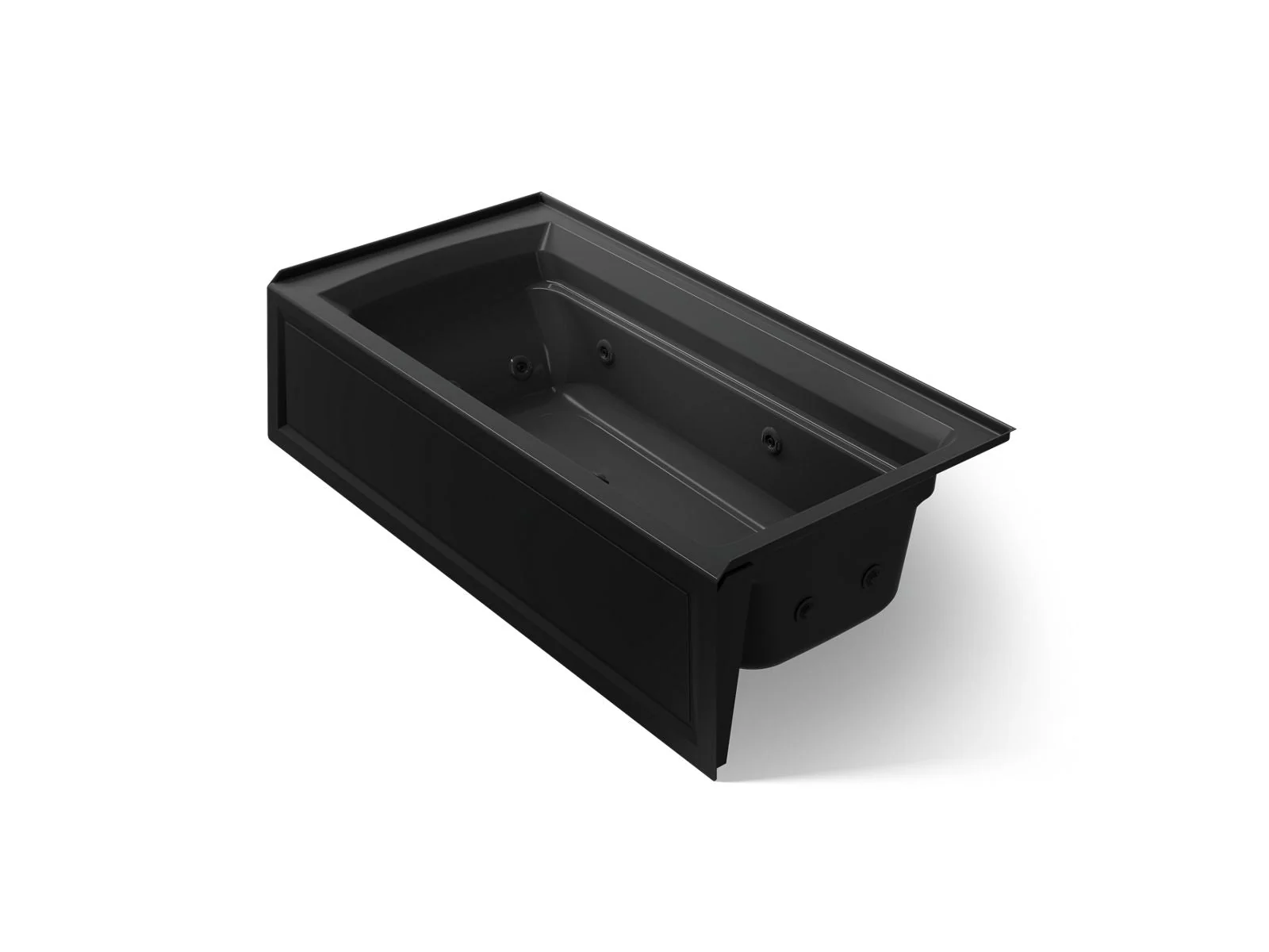 KOHLER K-1124-HR Archer 72" x 36" alcove whirlpool bath, right drain - Image 12