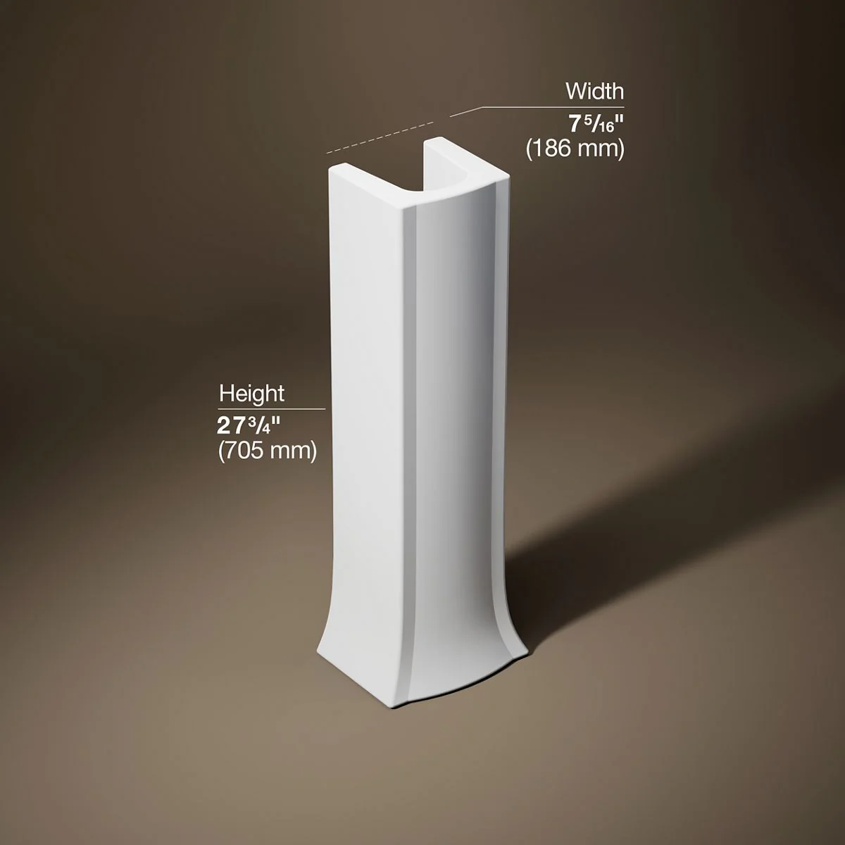 KOHLER K-2357 Archer Pedestal only - Image 25