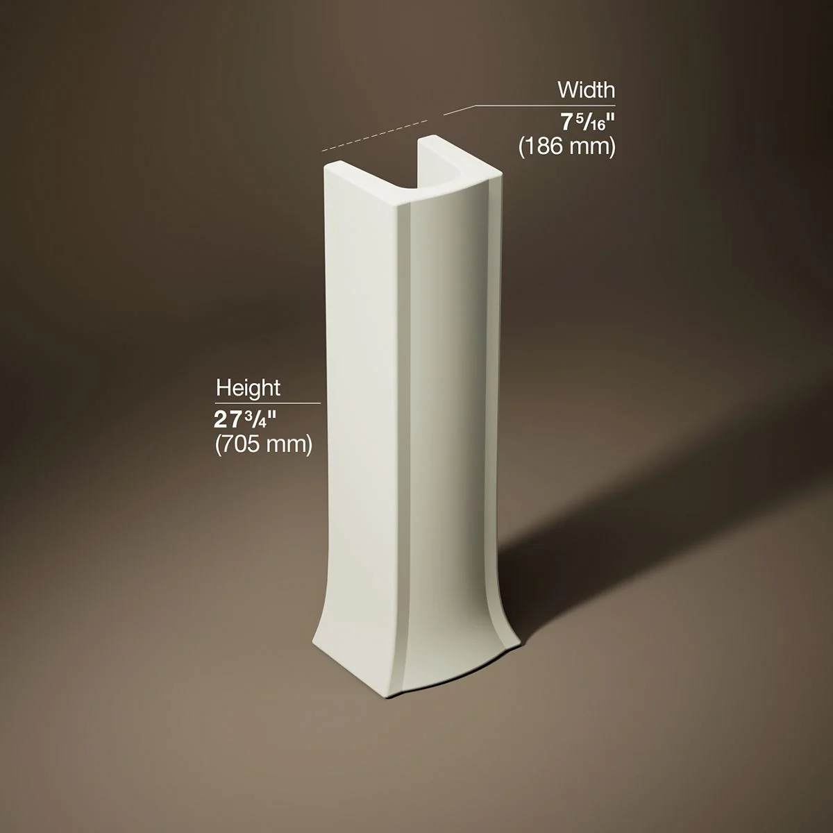 KOHLER K-2357 Archer Pedestal only - Image 8