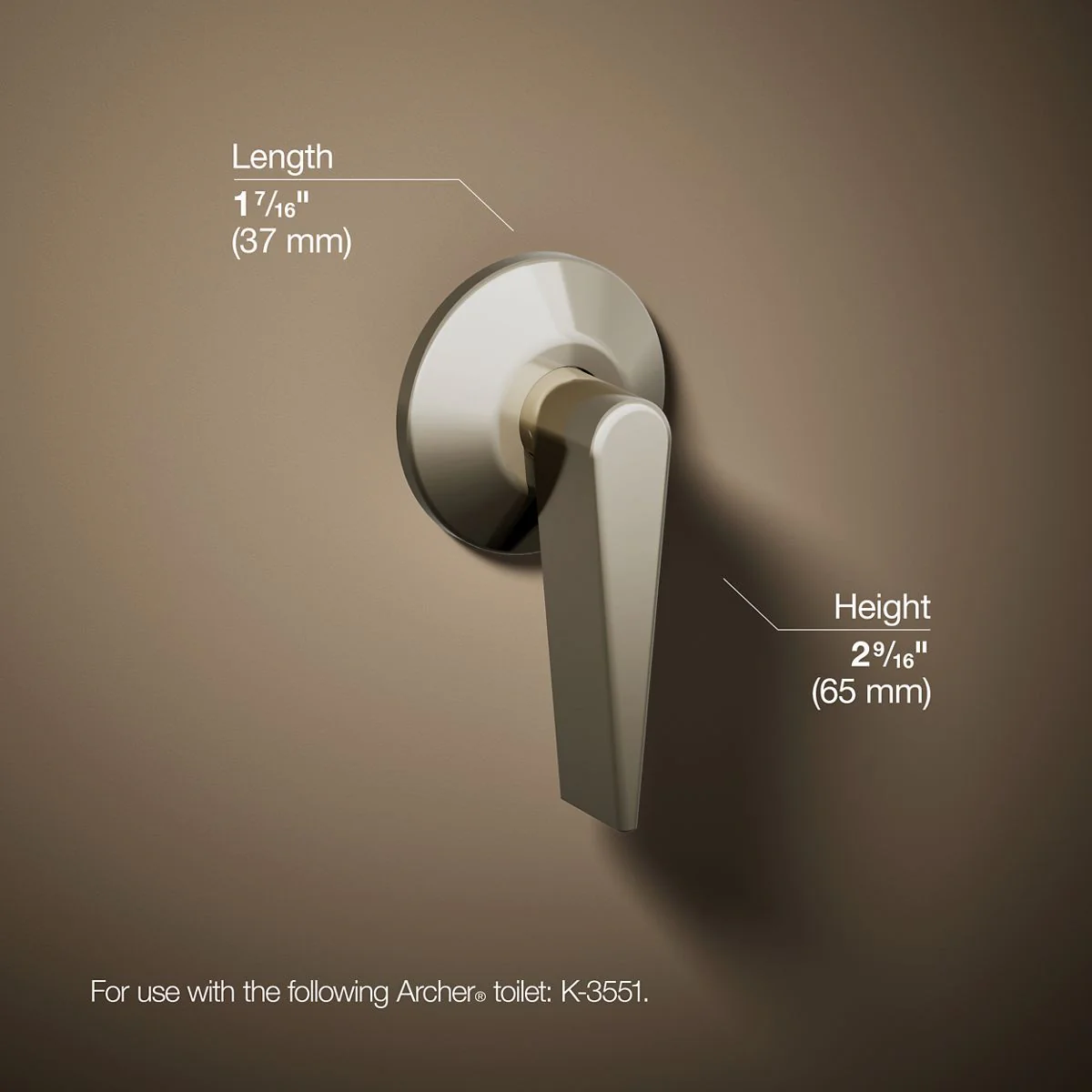 KOHLER K-11069 Archer Trip lever - Image 12