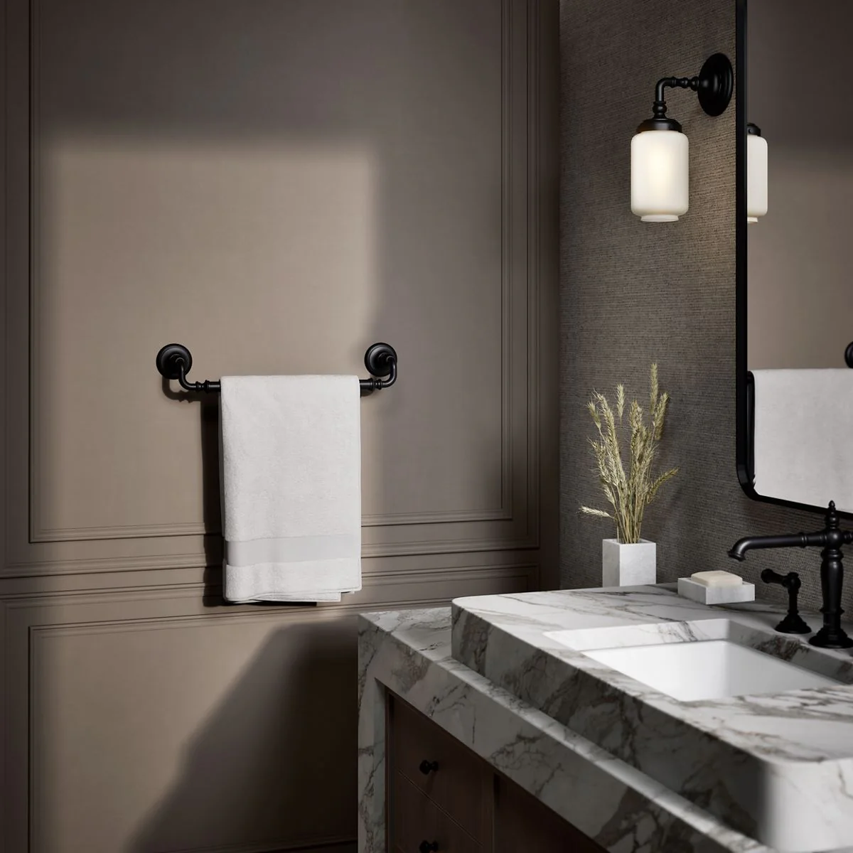KOHLER K-72567 Artifacts 18" towel bar - Image 24