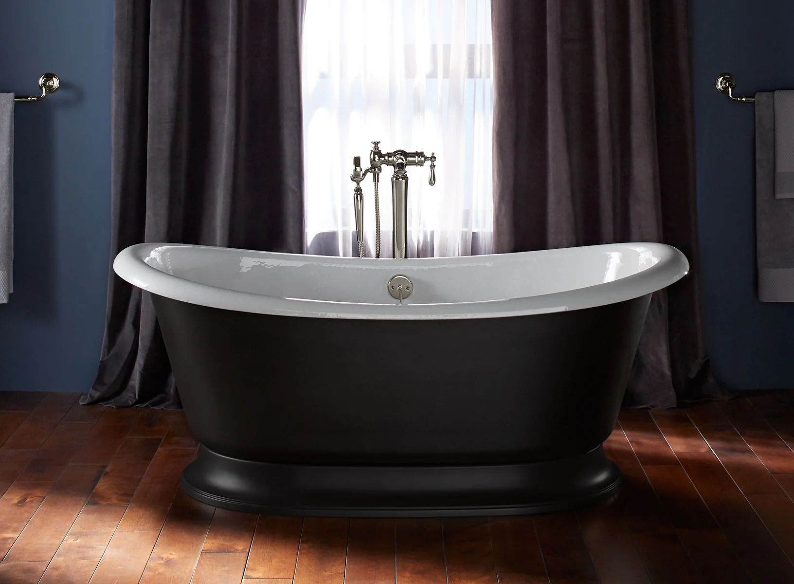 KOHLER K-21000-P5 Artifacts 66-1/4" x 32-1/2" freestanding bath - Image 4