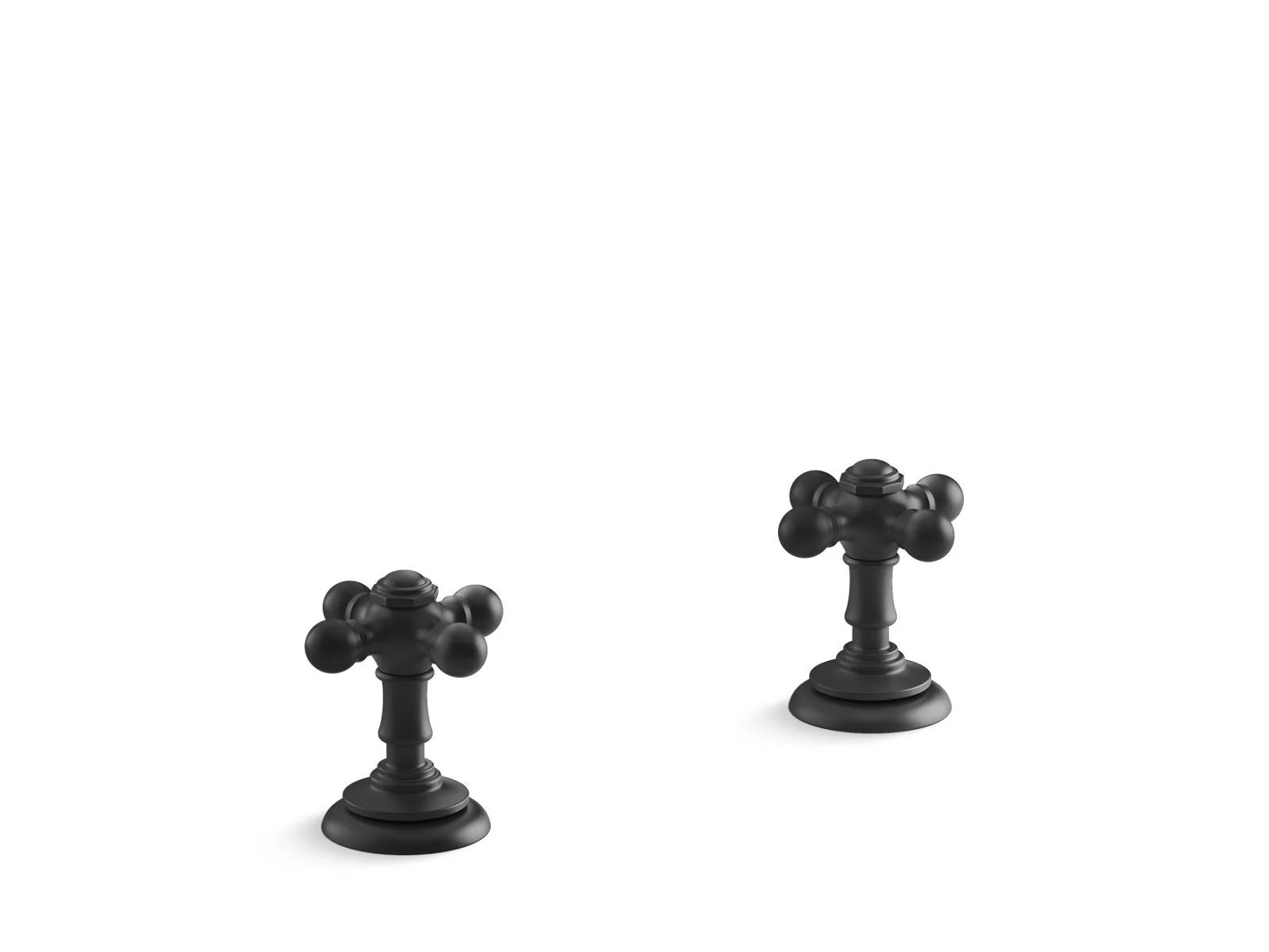 KOHLER K-98068-3 Artifacts Cross bathroom sink faucet handles - Image 4