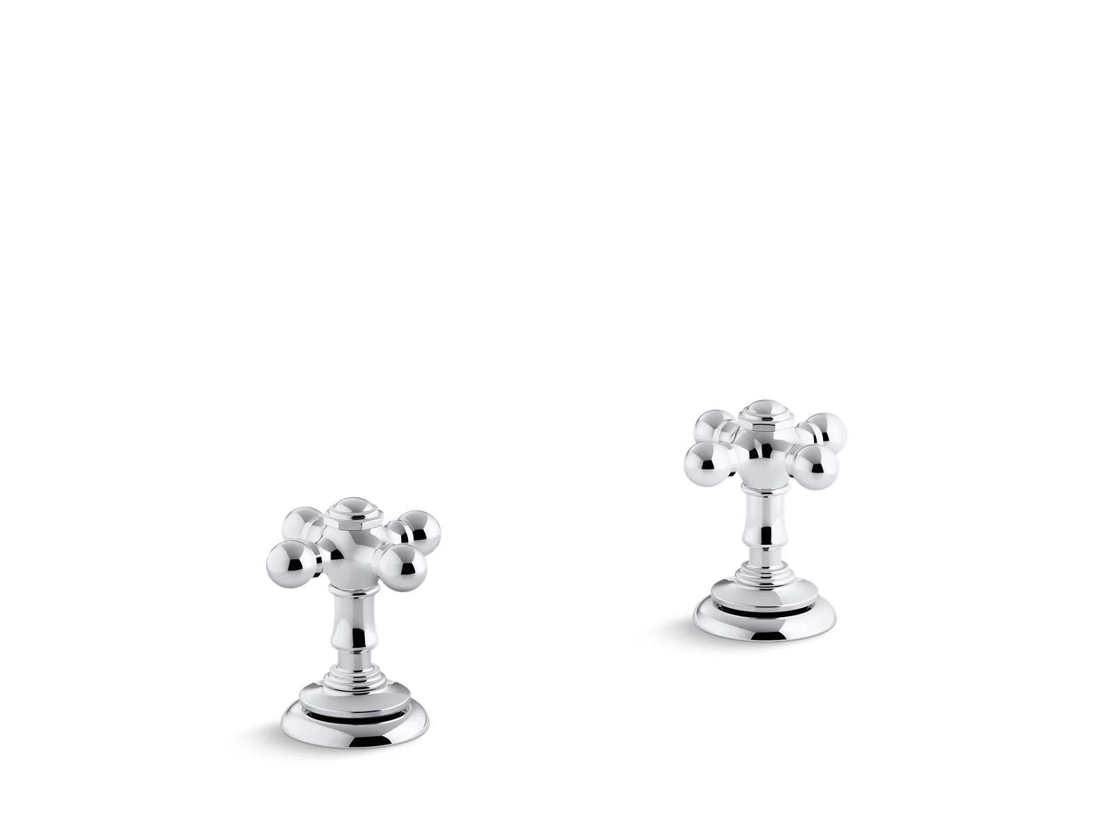 KOHLER K-98068-3 Artifacts Cross bathroom sink faucet handles - Image 7