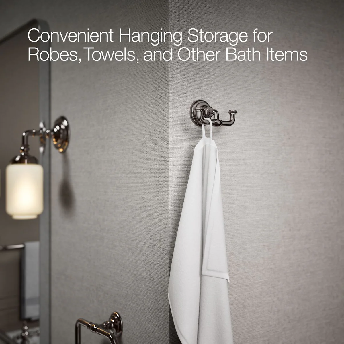 KOHLER K-72572 Artifacts Double robe hook - Image 14