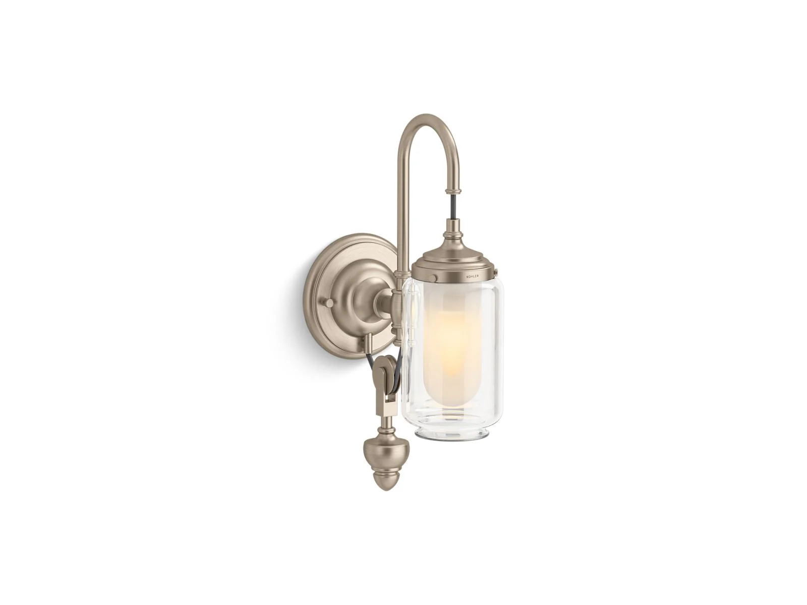 KOHLER K-72581 Artifacts One-light adjustable sconce - Image 2