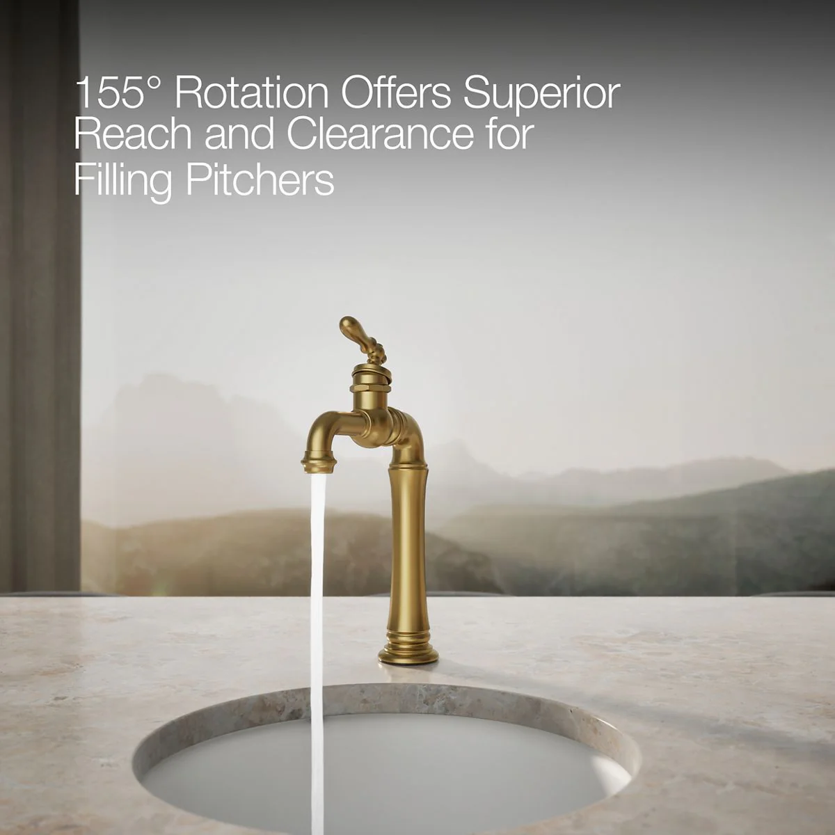 KOHLER K-99268 Artifacts Single-handle bar sink faucet - Image 12