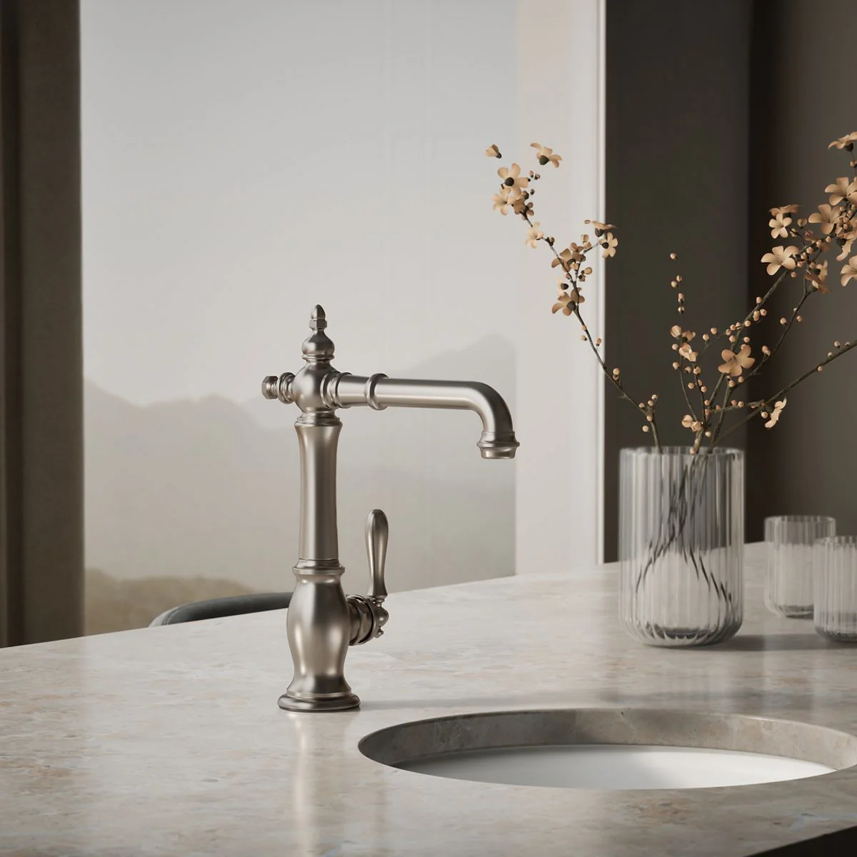 KOHLER K-99267 Artifacts Single-handle bar sink faucet - Image 45