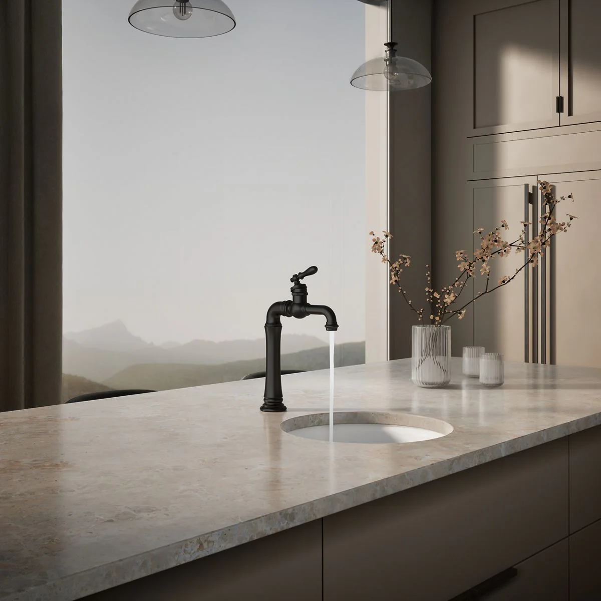 KOHLER K-99268 Artifacts Single-handle bar sink faucet - Image 22