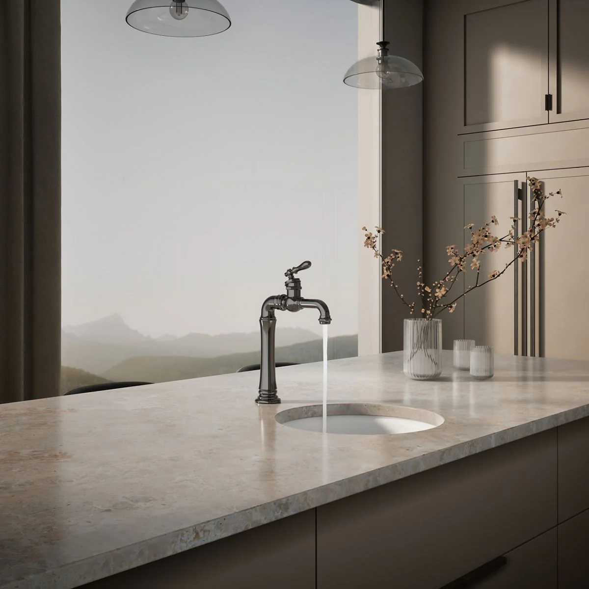 KOHLER K-99268 Artifacts Single-handle bar sink faucet - Image 44