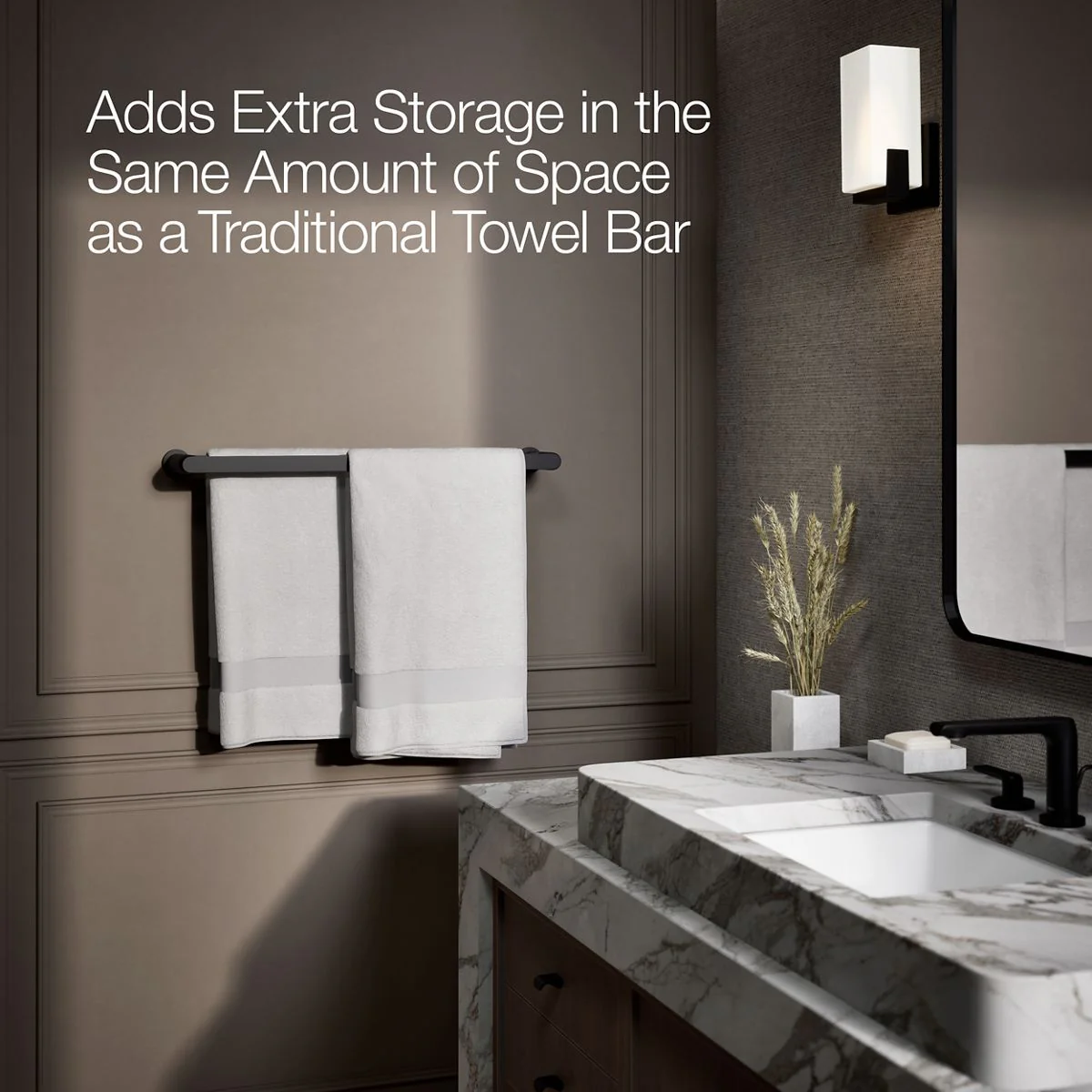 KOHLER K-97496 Avid 24" double towel bar - Image 13