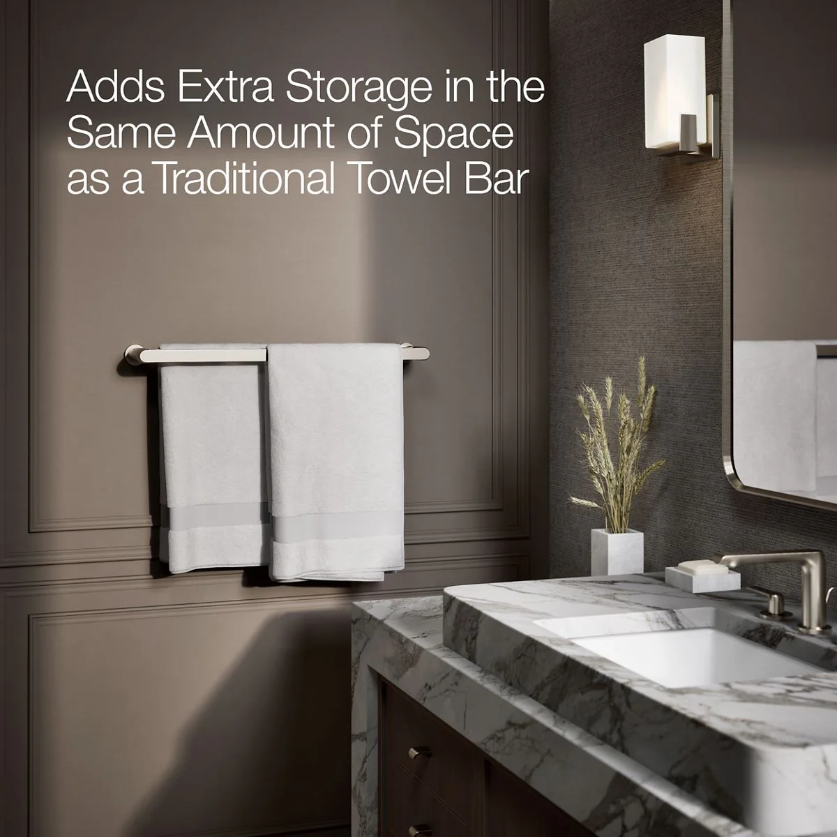 KOHLER K-97496 Avid 24" double towel bar - Image 18