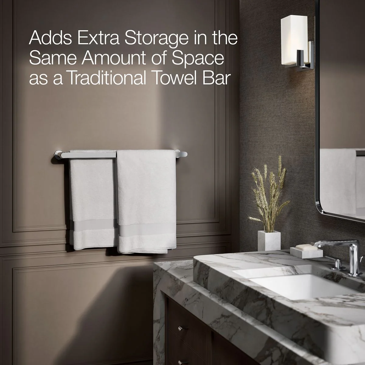 KOHLER K-97496 Avid 24" double towel bar - Image 23