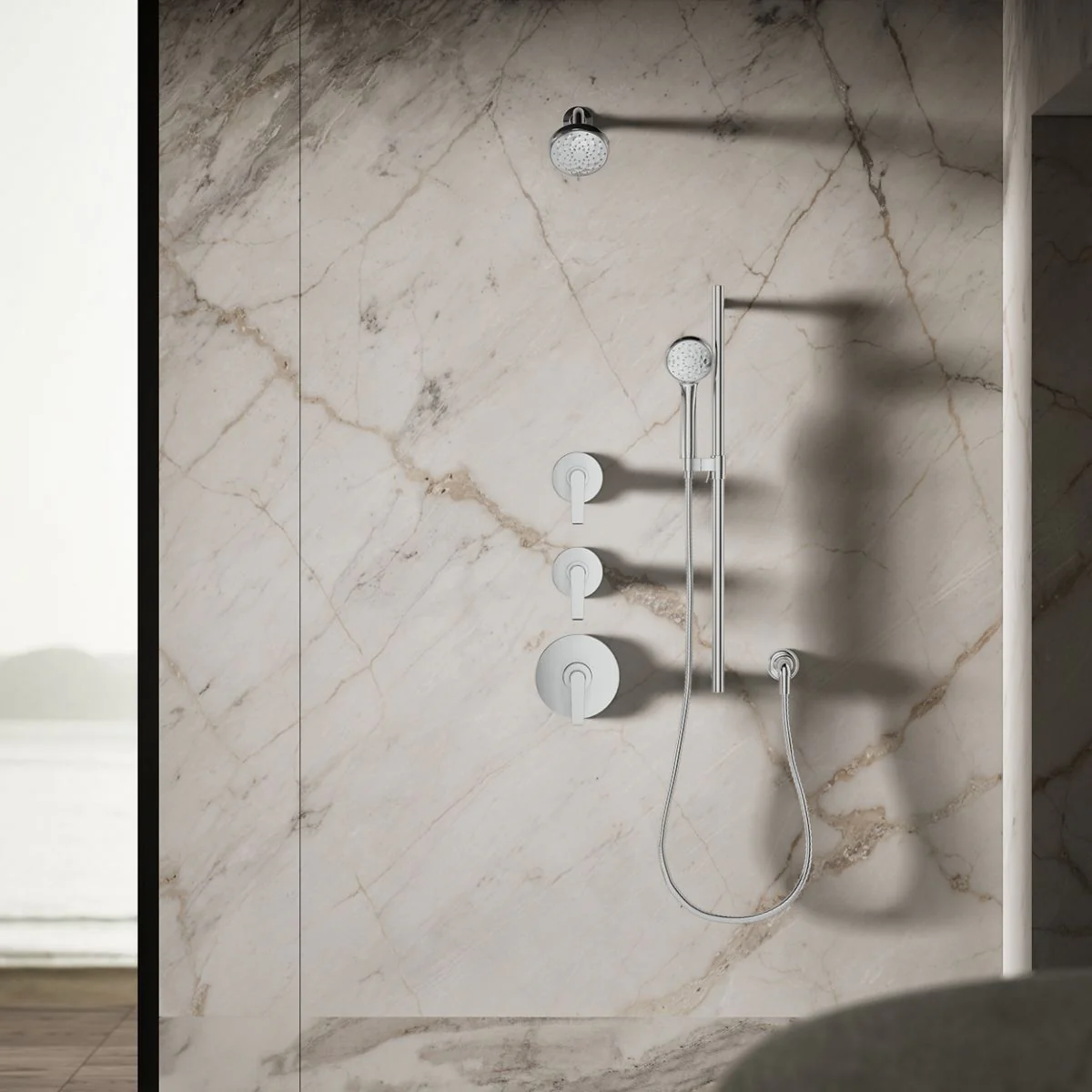KOHLER K-72425-G Awaken Three-function showerhead, 1.75 gpm - Image 11