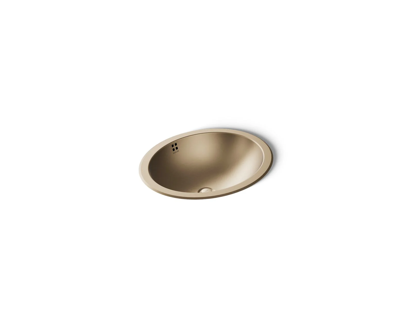 KOHLER K-2609-SU Bachata 20" oval drop-in/undermount bathroom sink - Image 6