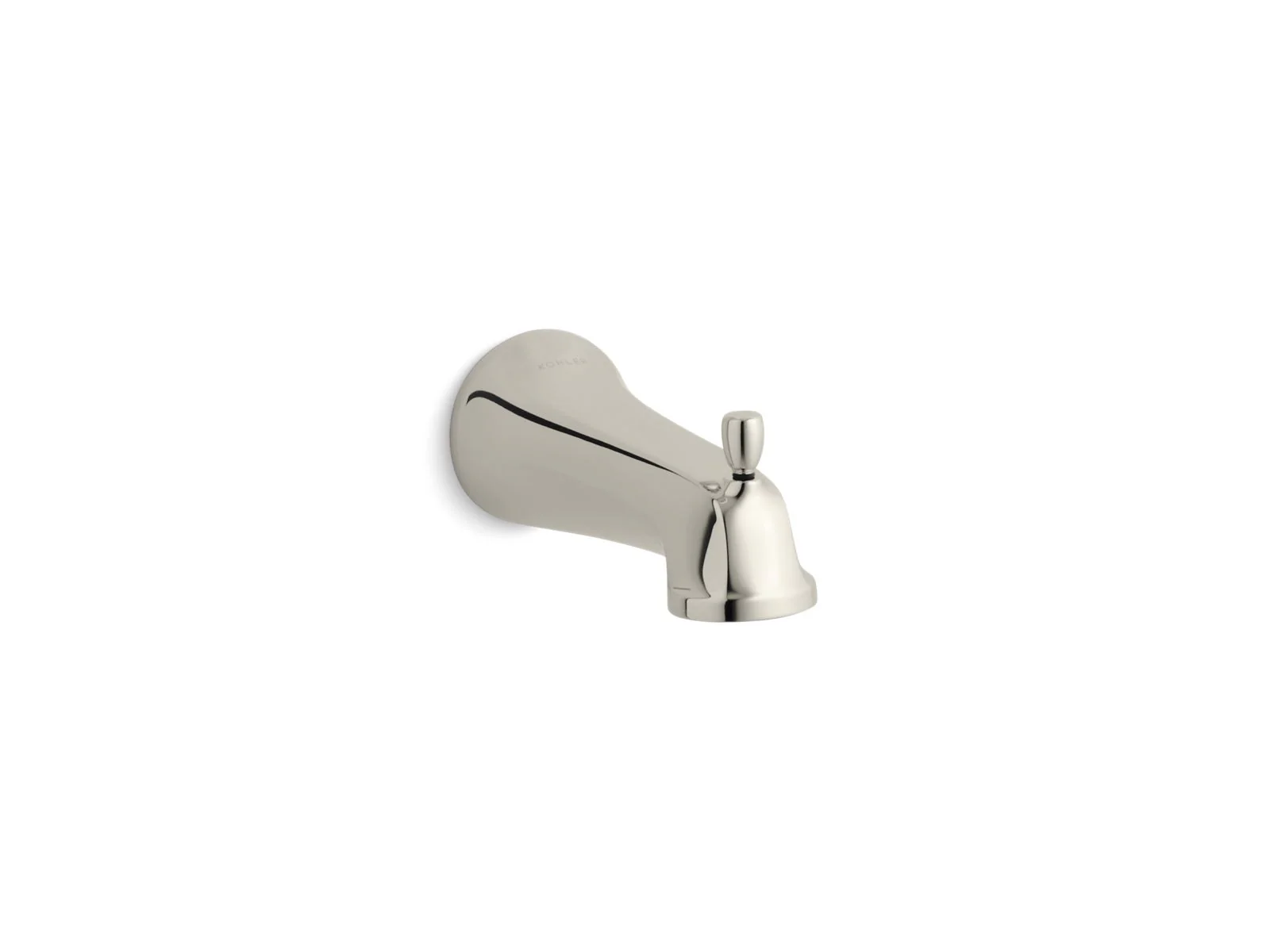 KOHLER K-10588 Bancroft Wall-mount bath spout with diverter, NPT connection - Image 3