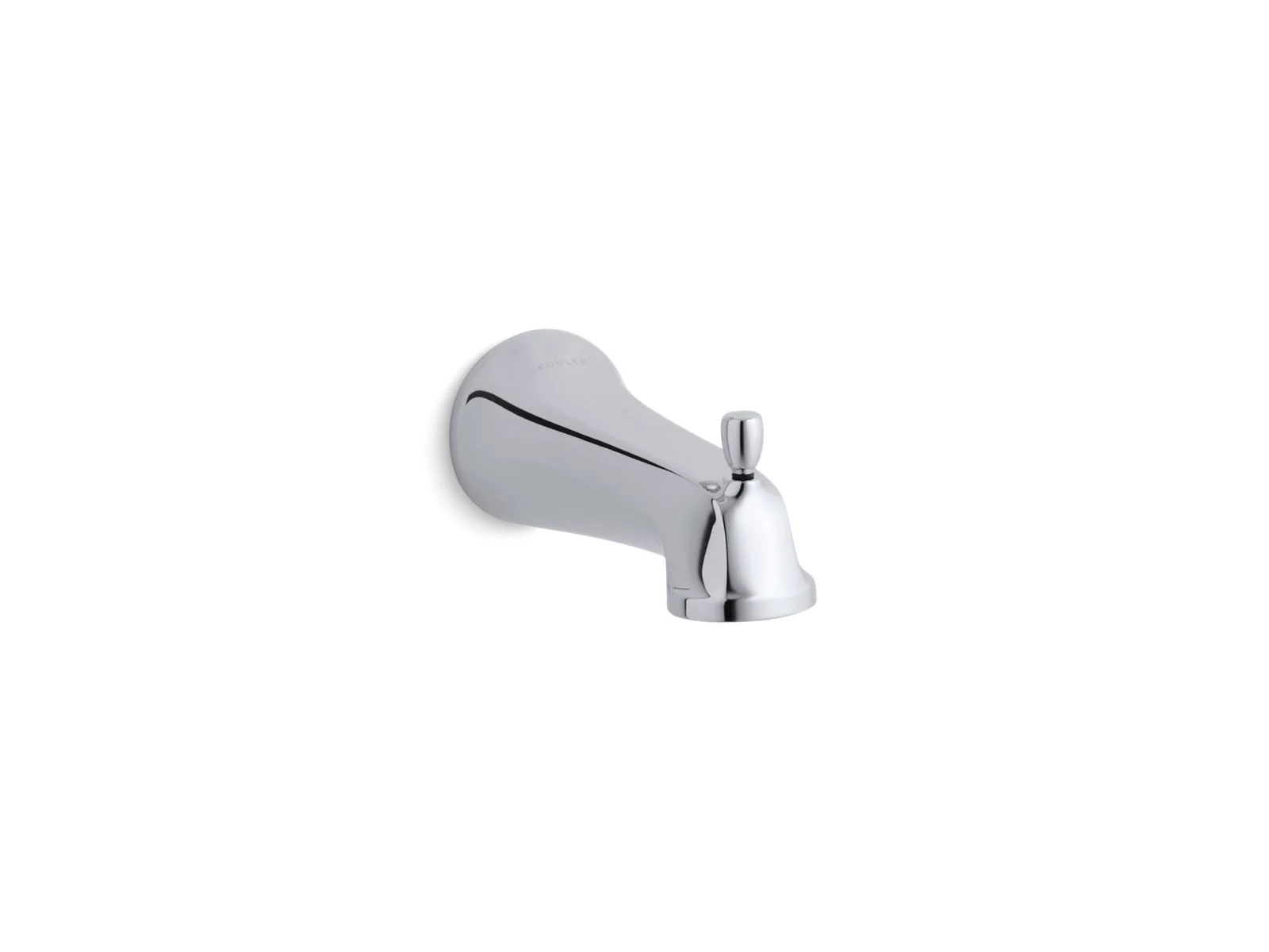 KOHLER K-10589 Bancroft Wall-mount bath spout with diverter, slip-fit connection - Image 2