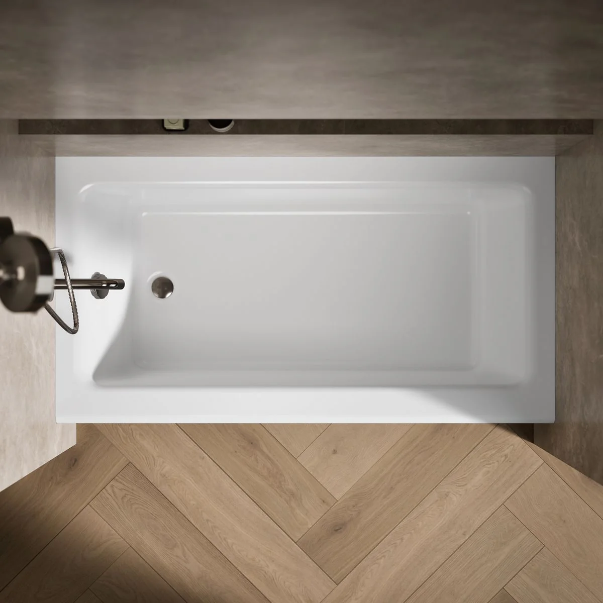 KOHLER K-875 Bellwether 60" x 32" alcove bath, left drain - Image 11