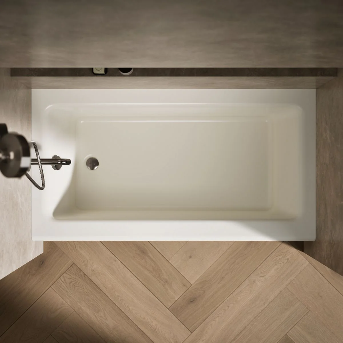KOHLER K-875 Bellwether 60" x 32" alcove bath, left drain - Image 6