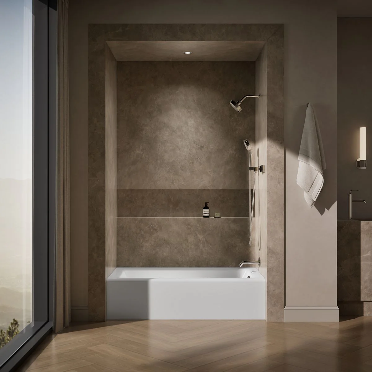 KOHLER K-876 Bellwether 60" x 32" alcove bath, right drain - Image 10