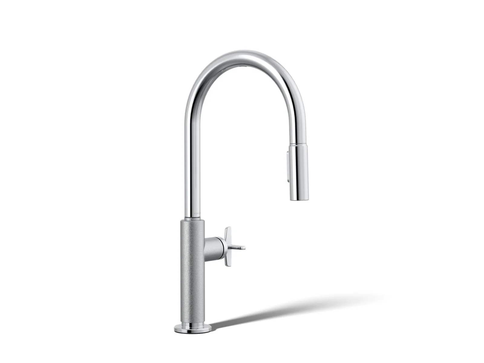 KOHLER K-28669-3 Billet Pull-down kitchen sink faucet with two-function sprayhead - Image 15